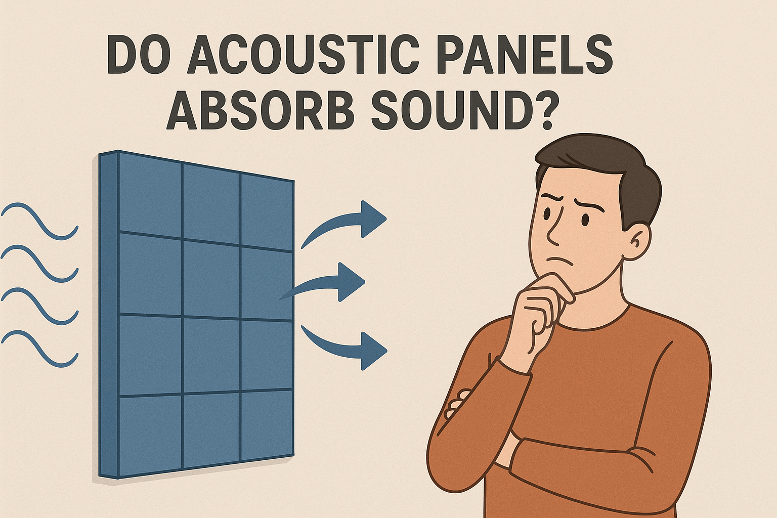 do acoustic panels absorb sound