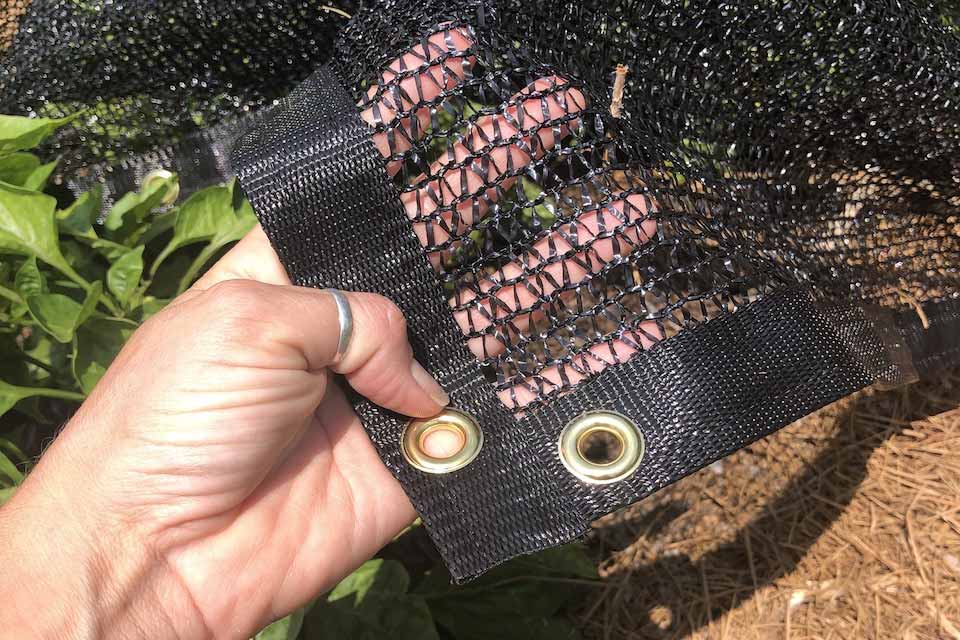 what percentage shade cloth for garden