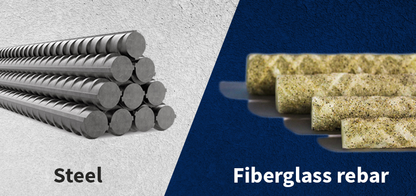 fiberglass rebar vs steel strength