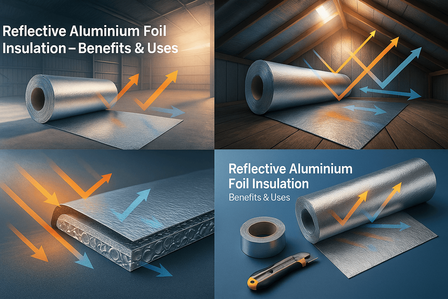 reflective aluminium foil insulation