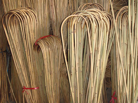 u shaped bamboo stakes