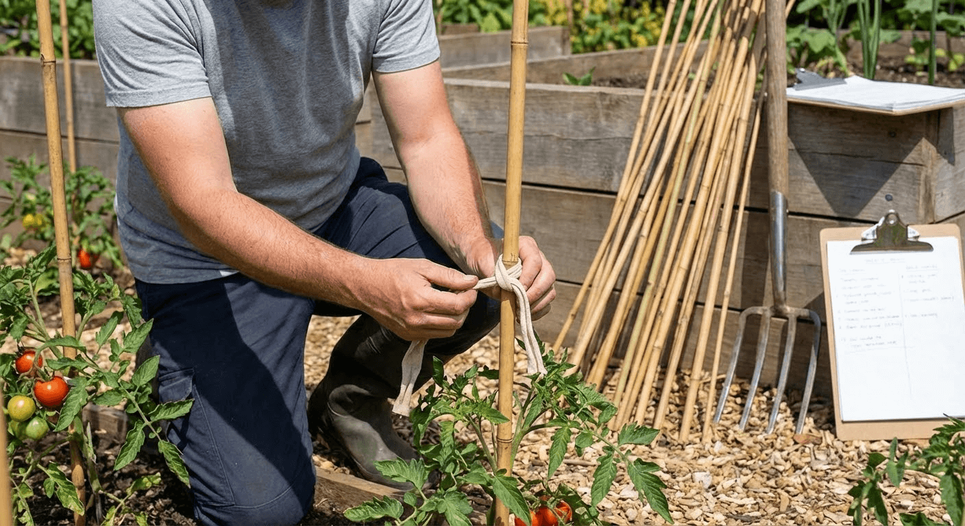 bamboo canes for gardening