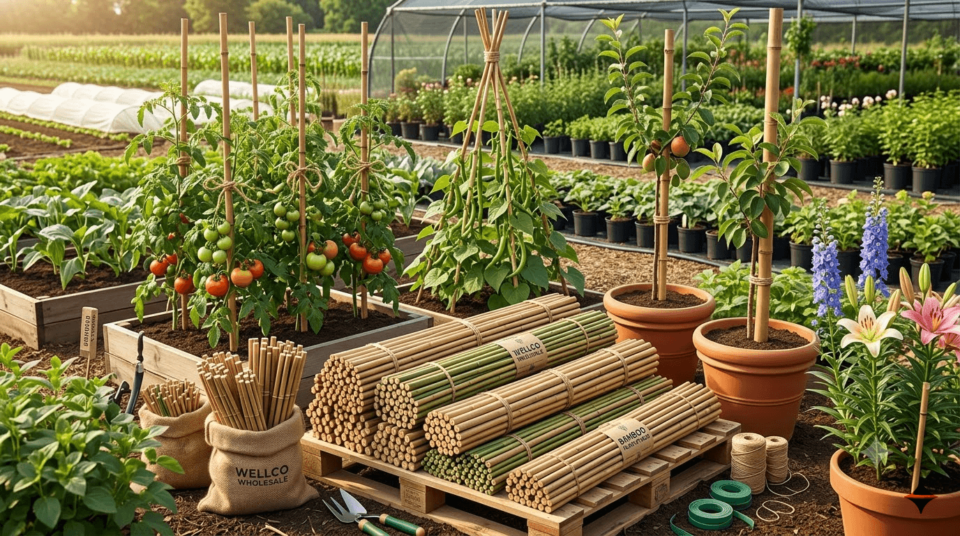 benefits of bamboo plant stakes