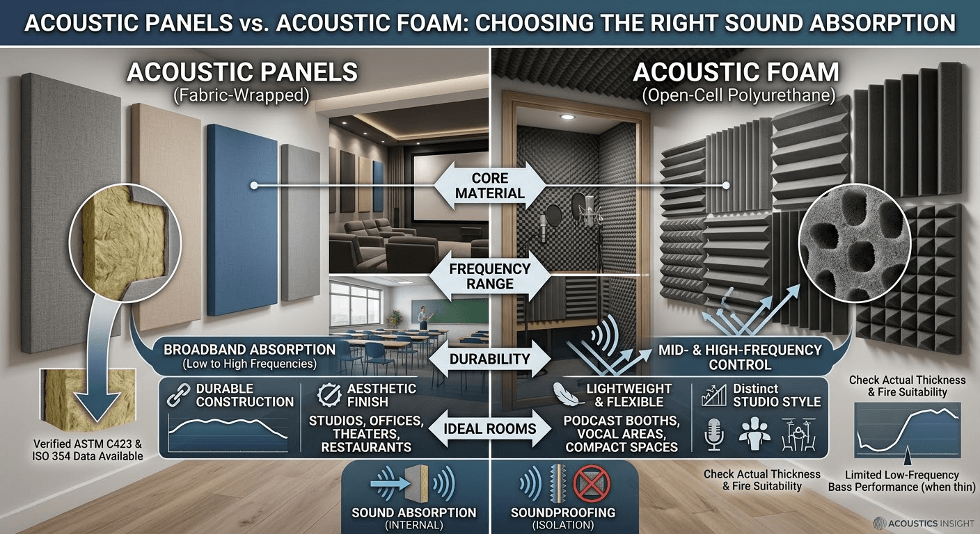 choosing- the right sound absorption