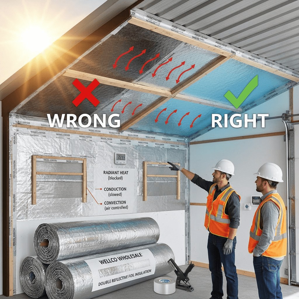 double reflective foil insulation