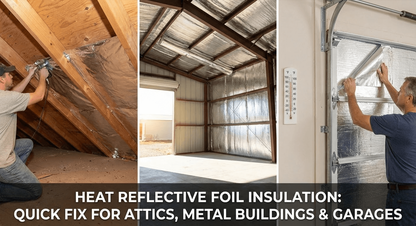 heat reflective foil insulation