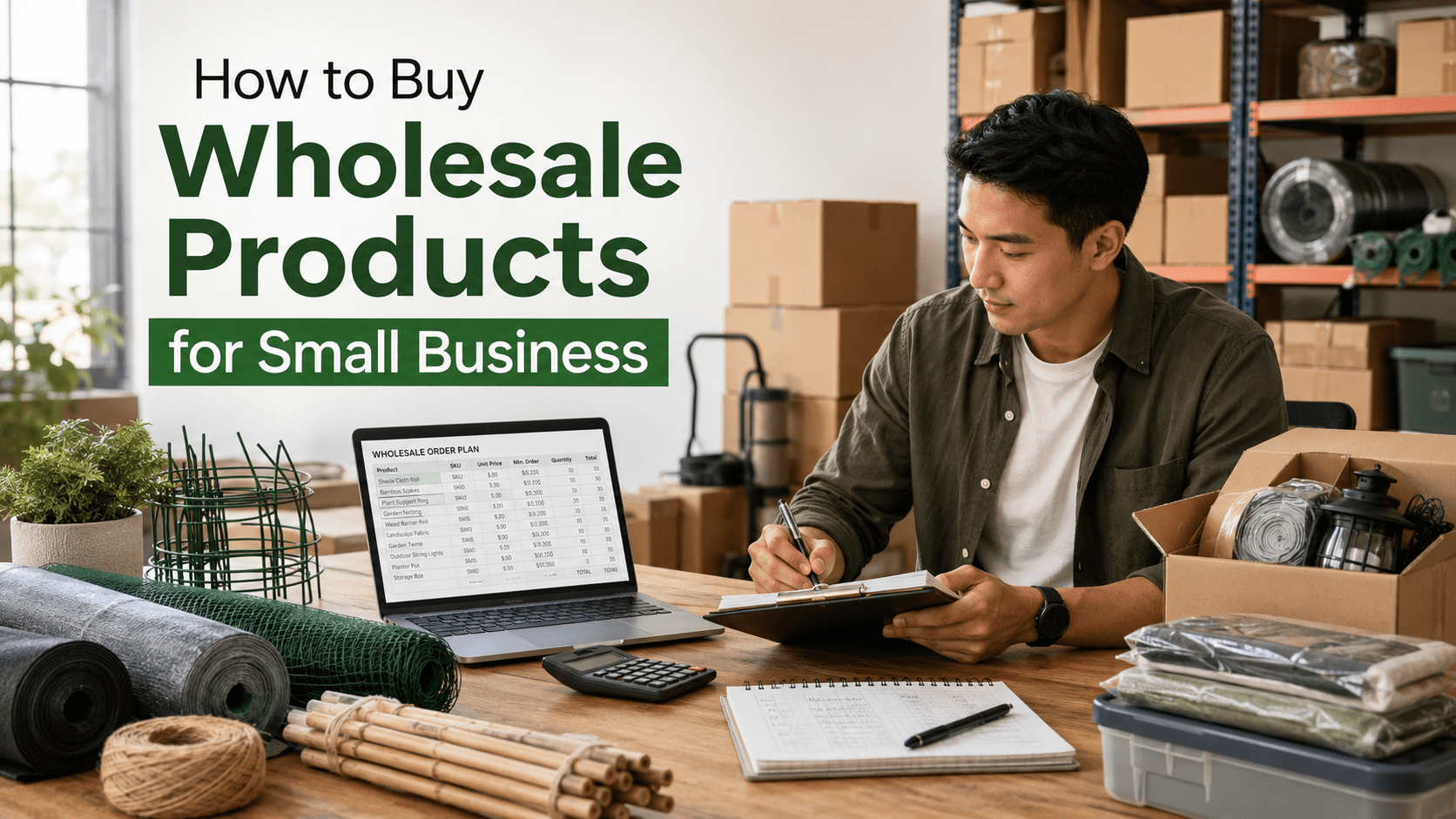 How to Buy Wholesale Products