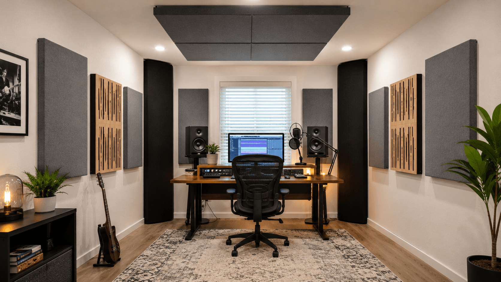 how to palce acoustic panels in room