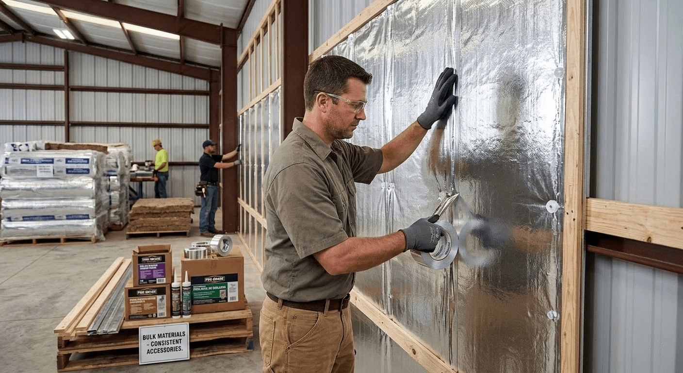 insulation with reflective foil