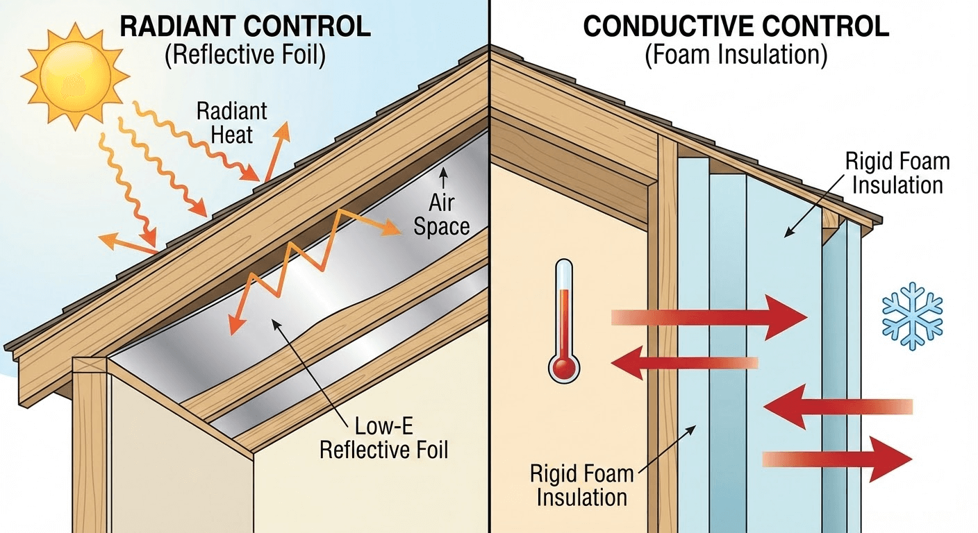 low-e reflective foil insulation