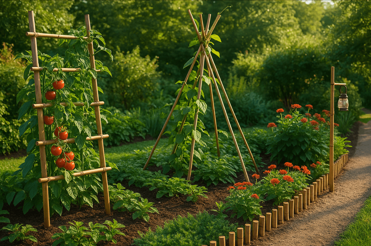 bamboo yard stakes
