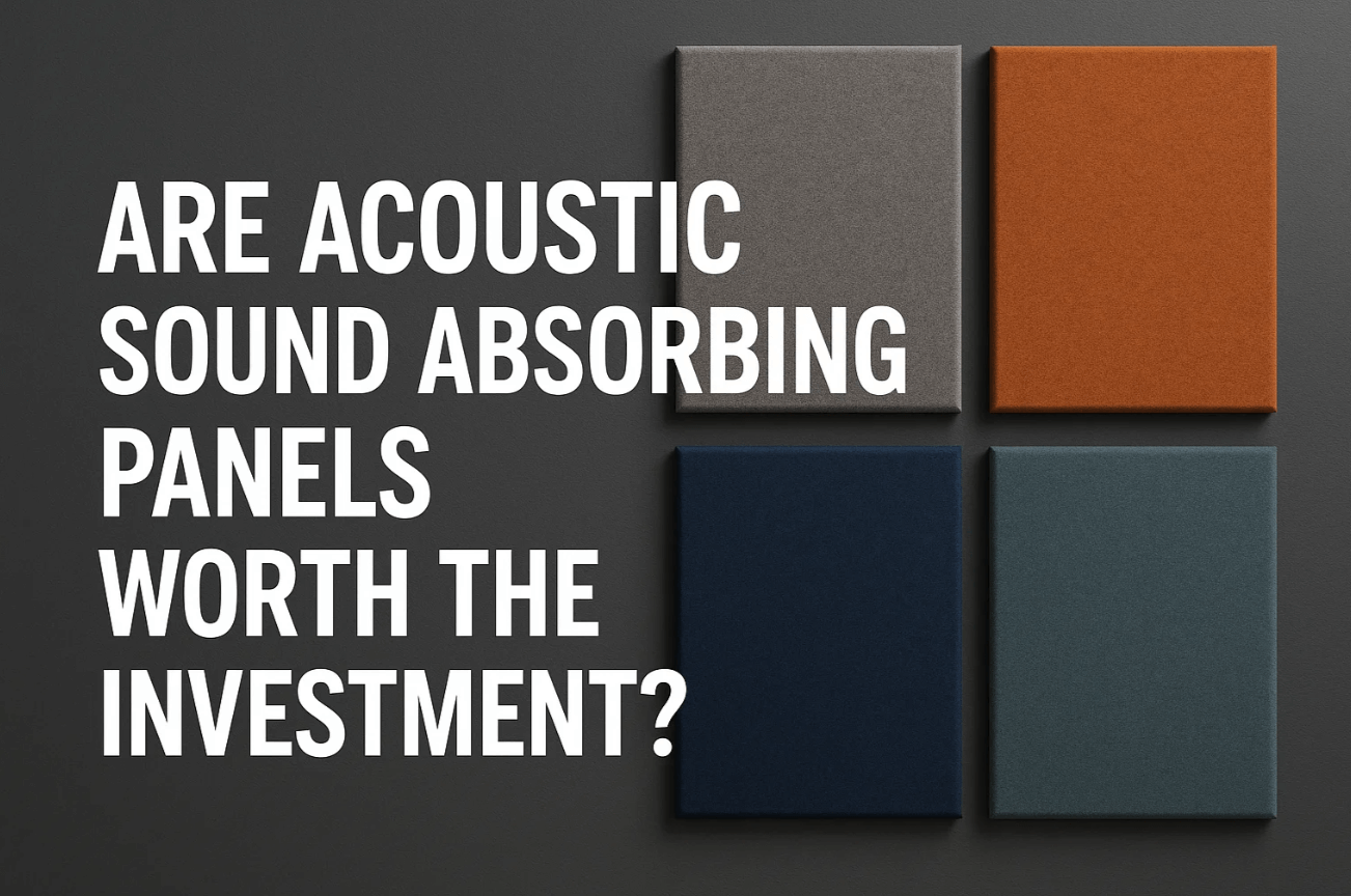acoustic sound absorbing panels