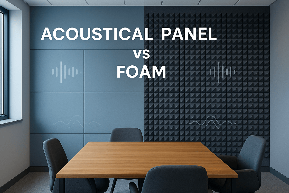 acoustical sound absorbing panel