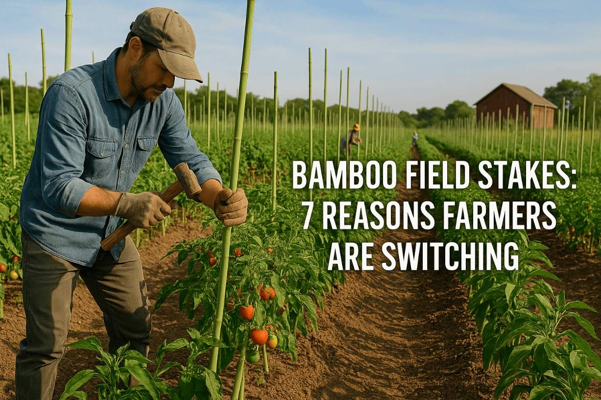 bamboo field stakes