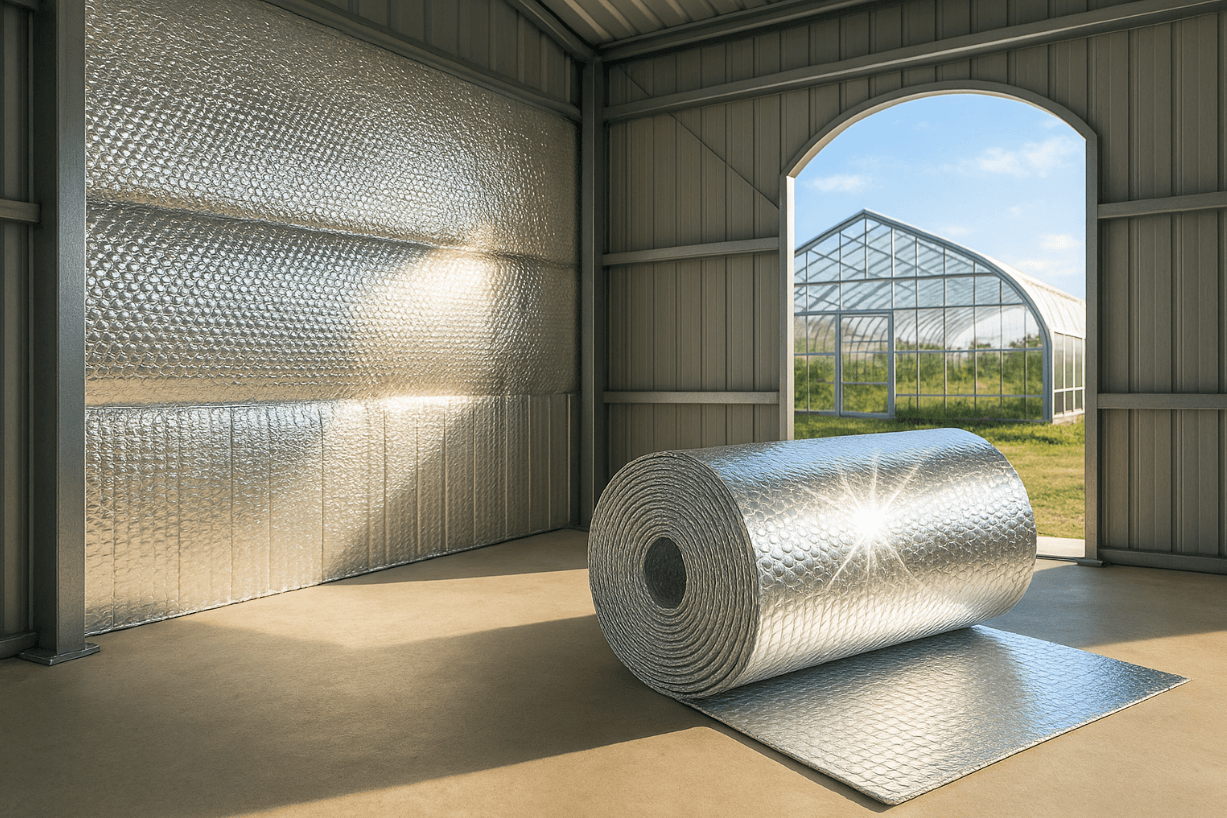 reflective bubble foil insulation