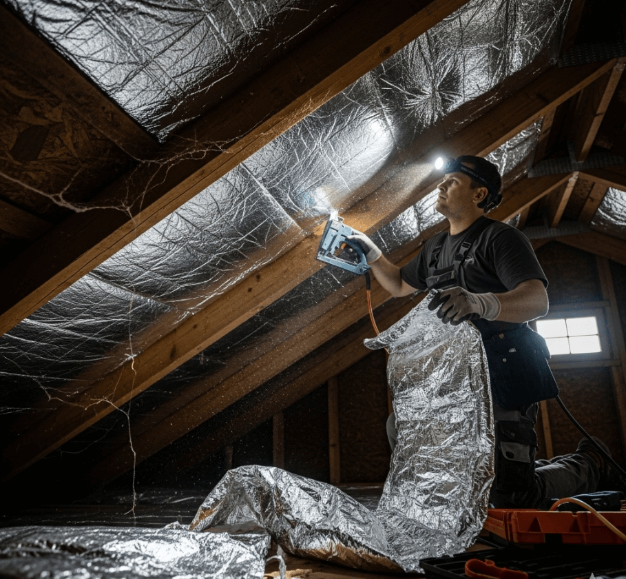 reflective insulation foil