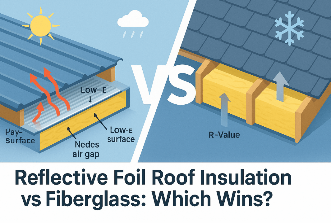reflective foil roof insulation