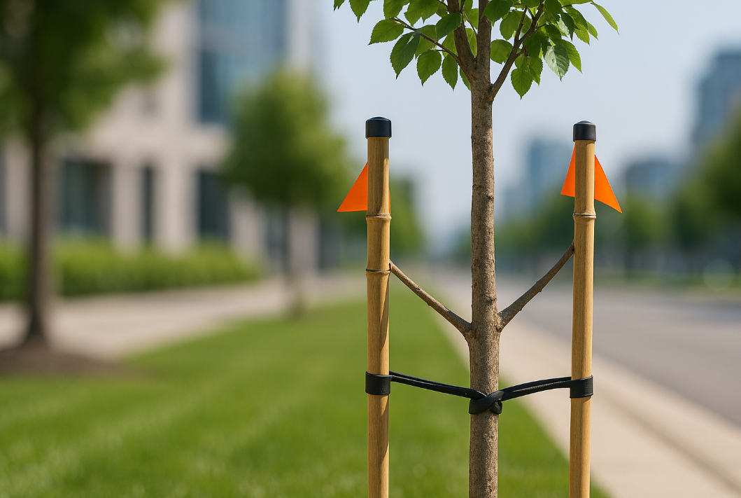 tree bamboo stakes