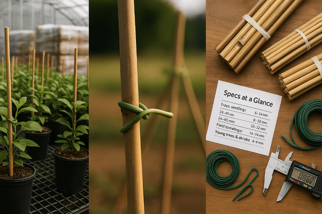 bamboo nursery stakes