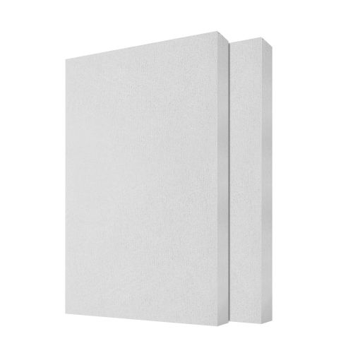 1 in. x 24 in. x 48 in. White Sound Absorbing Acoustic Panels for Office,Studio，Home Theatre,Wall,Ceiling2-Pack