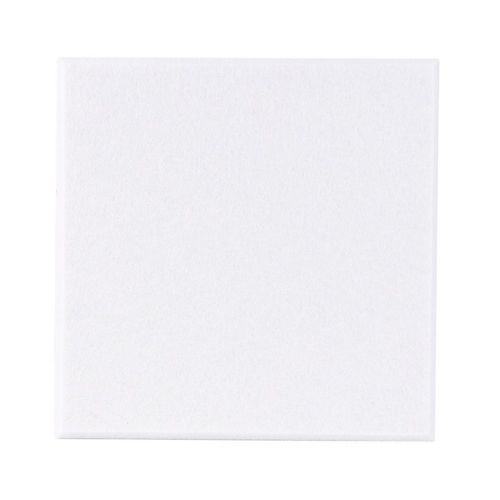 0.6 in. x 12 in. x 12 in. Square Sound Absorbing Acoustic Panels Self-Adhesive For Home Studio White 12-Pack Adhesive