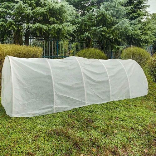 Plant Covers Freeze Protection Floating Row Covers 8'x50' 0.55oz Frost Cloth for Vegetables,White