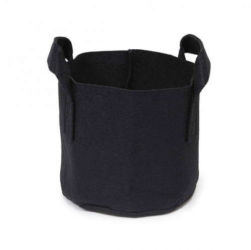 5 Gal. Fabric Pots with Handles Fabric Aeration Grow Bag with Sturdy Handles, Removable Garden