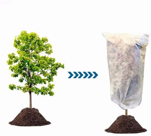 Plant Covers Freeze Protection Bag, 72''x72''x12'', 0.95oz, White