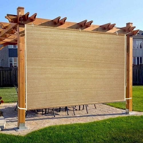 6ft X 8ft Alternative Solution for Roller Shade, Wheat 