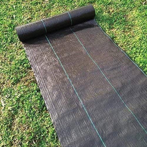 Landscape Ground Cover 4x100ft Heavy PP Woven Weed Barrier,Soil Erosion Control