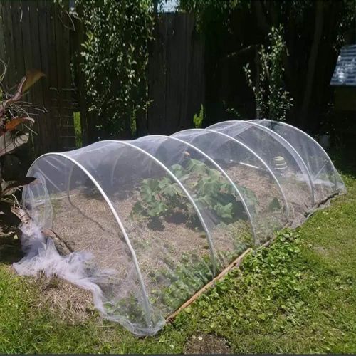 White 118in x 157in Mosquito Net Bug Insect Bird Garden Netting Against Birds & Squirrels Screen Mesh Netting Flower Fruits Plant Netting 