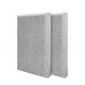 1 in. x 24 in. x 48 in.Grey Fabric Sound Absorbing Acoustic Panels for Office,Studio，Home Theatre,Wall,Ceiling2-Pack