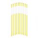 Diameter 7.9mm Solid Snow Pole Yellow, 1.22m, Set of 50