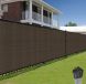 90% Brown Privacy Fence Screen, 5*50 ft