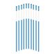 Solid Snow Marker, 1/4" x 3', Blue Color, 50 Pack