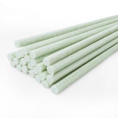 FRP Rebar，Dia 1/2", Long 4'-7', Sanded Surface, 24pack