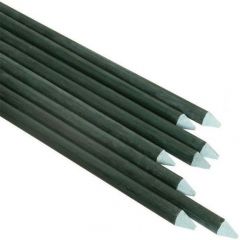 Fiber Stakes 1/5'' x 42'', 100pcs, Dark Green