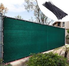 Artificial Fence, Dark color, Green vine,39*118 inch