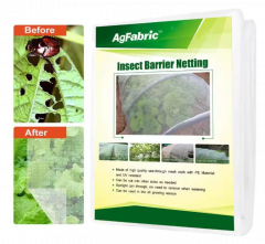 Insect barrier netting, 6.5'x15', White