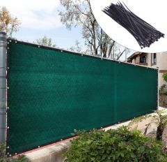 90% Dark Green Privacy Fence Screen, 4*50 ft