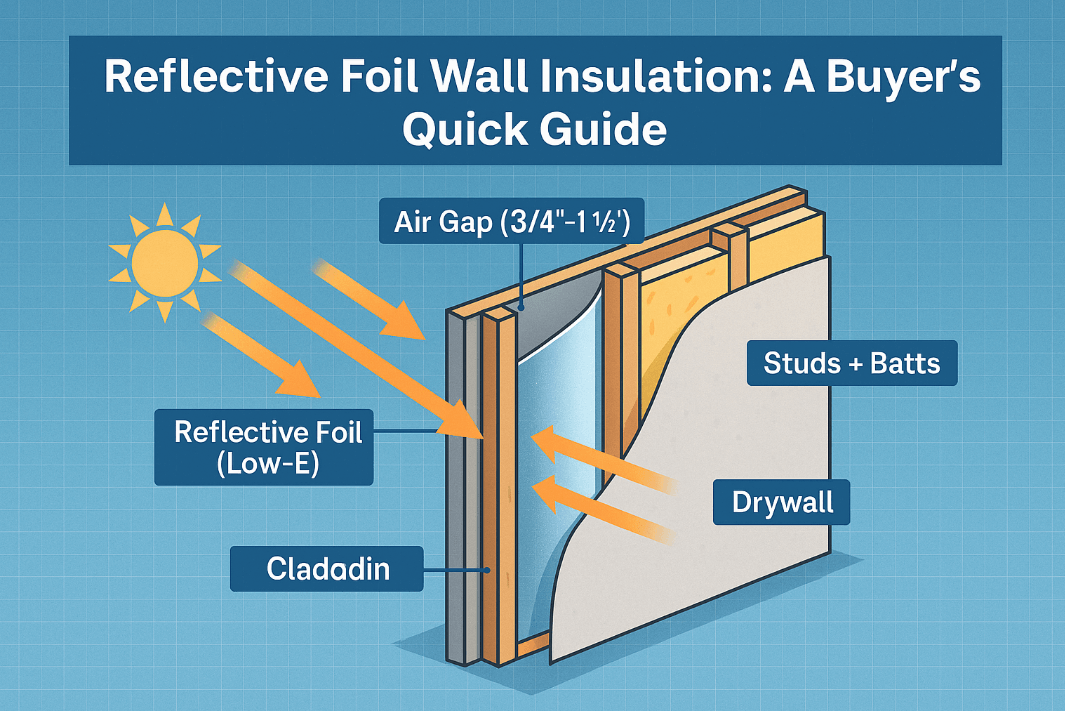 reflective foil wall insulation